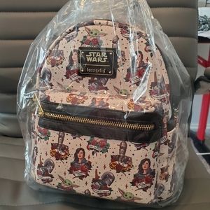 Loungefly the child tattoo mini backpack